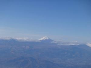 Cotopaxi mountain along the flight from Quito to Guayaquil