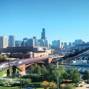 View from my Adjunct Professor office at Kendall College