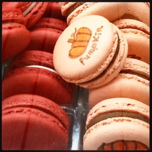 Chocolate Pumpkin Macaron by Macaron Parlour