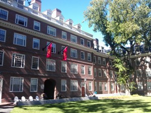 Quincy House at Harvard, where I woke up with a special dream