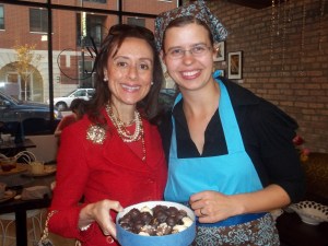 With Katherine Duncan of Katherine Anne Confections