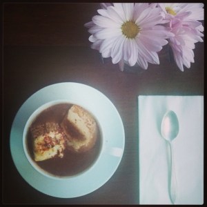 Mexican hot chocolate with salted caramel-cinnamon marshmallows at Katherine Anne Confections