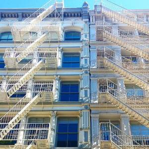 "White chocolate" architecture in sweet Soho NYC