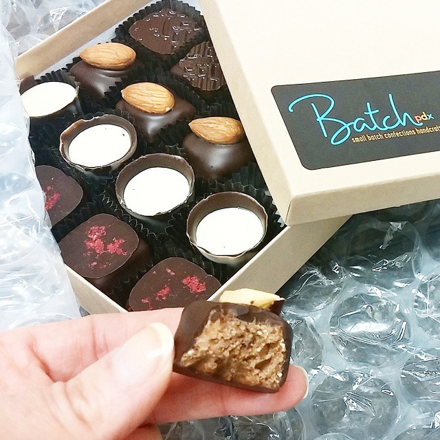 The Nutty Crunchy PDX, with hazelnut and feuilletine