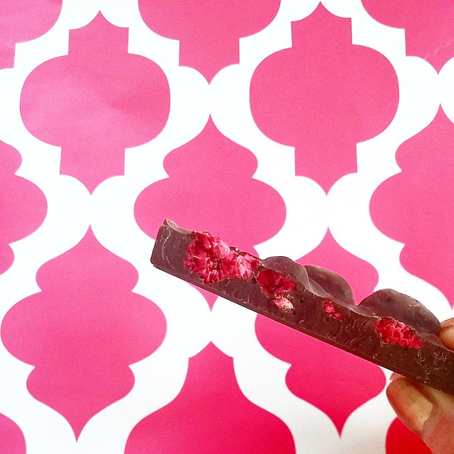 Chocolate and raspberry