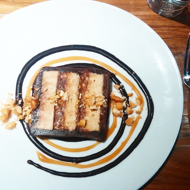 snickers cake at the partisan