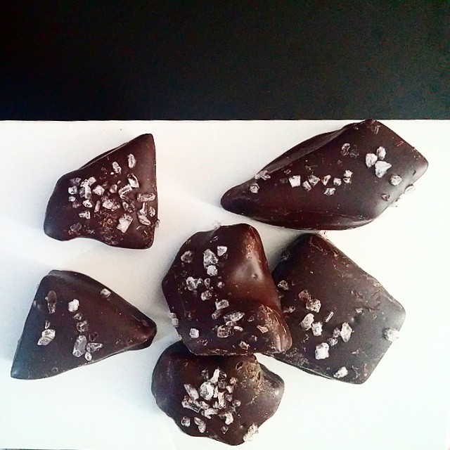 At Dose Market: salted chocolate cranberry orange toffee by Terry's Toffee, a longtime favorite