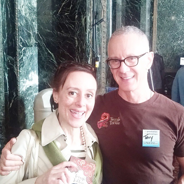 With dear Terry of Terry's Toffee