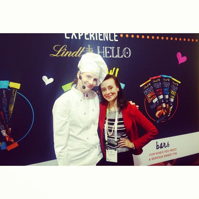 With dear friend Chef Ann of Lindt