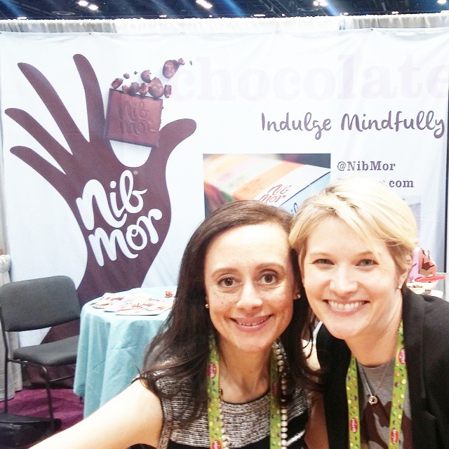 With Nibmor founder Heather Terry. Eat real chocolate!