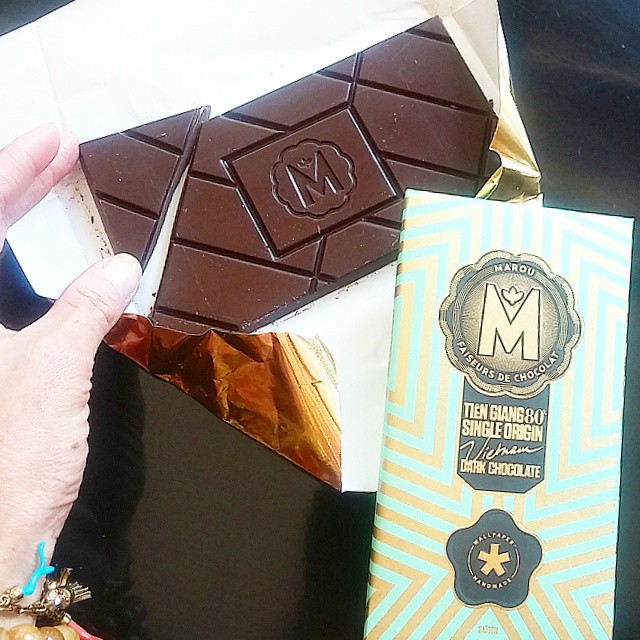 Marou Chocolate, made with cacao from Vietnam