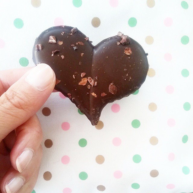 Chocolate heart by Chocolatasm