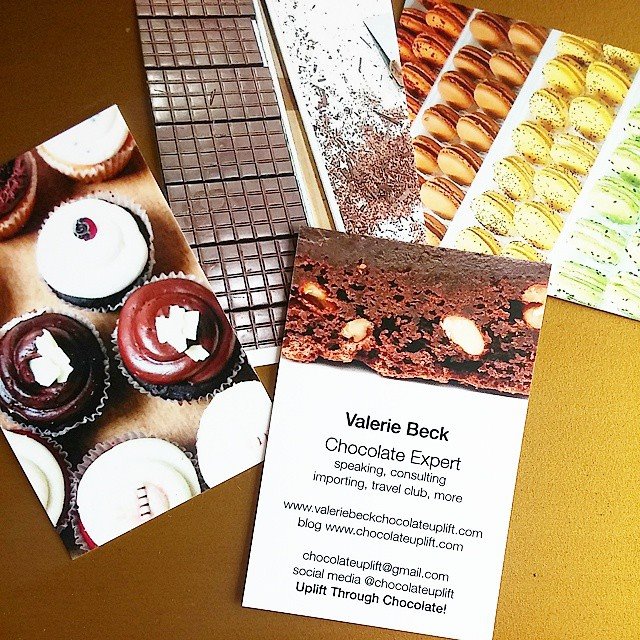 Fresh new business cards from moo arrived just in time