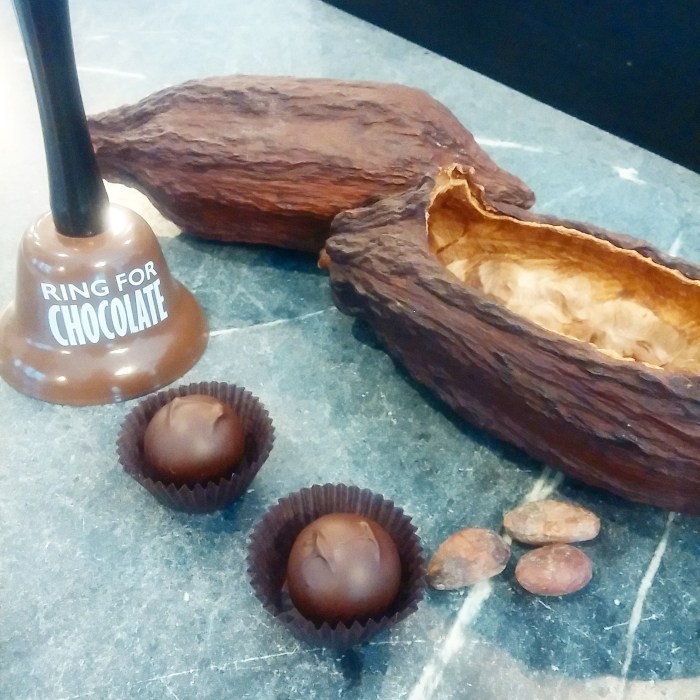 Exploring and tasting at Cocoa Blue