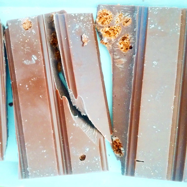 I sampled this secret new in-development Dutch brand to my mini reunion gathering, which I had just received from a brand executive who brought it to me at the Show from The Netherlands. Everyone loved the milk chocolate with speculoos (waffle cookie), with one taste tester/classmate proclaiming that it tasted like an upscale twix bar!