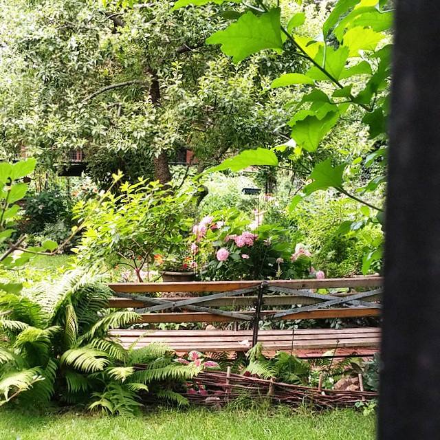 Secret community garden, Hell's Kitchen. See you next time, NYC!