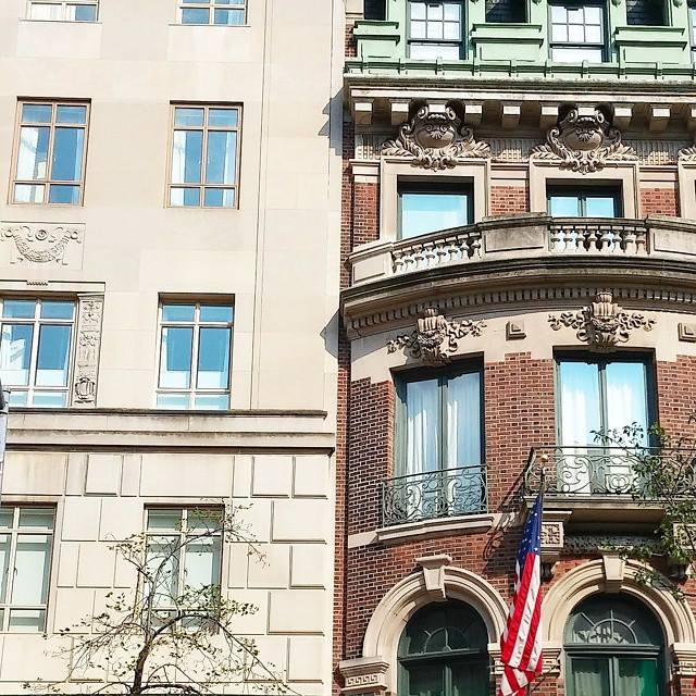 Across from the Met. I walked to the Upper East Side from Hell's Kitchen, and took an Uber back!