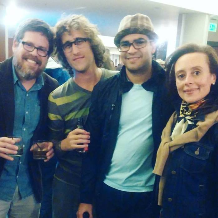 With dear friend Ricardo of Cao Chocolates, and instagram friends Tyler of 5150 and Roger of Cacao Prieto, at the NW Chocolate Festival awards reception.