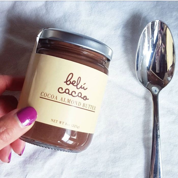 belu cocoa almond butter