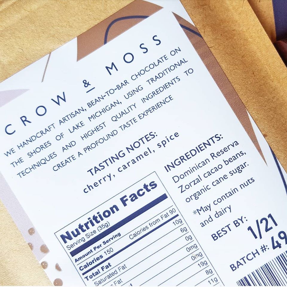 crow and moss ingredients